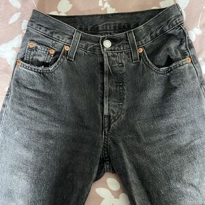 Levi’s 501 Black Denim Jeans